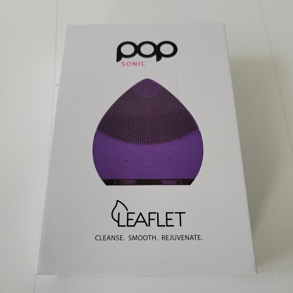 Pop Sonic Leaflet Purple Skincare Tool